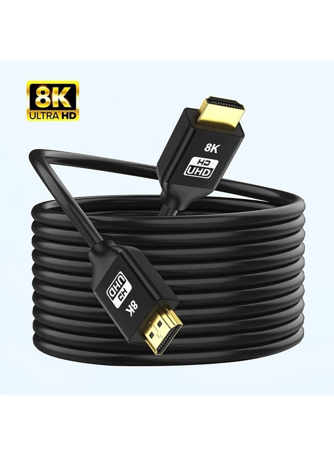 I ZCLIVE 20ft 8K 60Hz 48Gbps HDMI 2 1 Cable eARC HDCP 2 3 For PS5 SoundBar UHD TV Black - Image 4